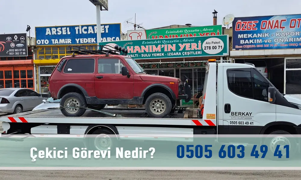 Çekici görevi nedir?